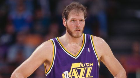 Former Utah Jazz center <a href="https://www.cnn.com/2021/05/29/us/mark-eaton-utah-jazz-dead/index.html" target="_blank">Mark Eaton</a> died at the age of 64, the team confirmed in a statement on May 29. Eaton was found unconscious near his home in Summit County, Utah, after being involved in what appeared to be a bicycle crash, according to the Summit County Sheriff's Office. Eaton was transported to a nearby hospital where he died. Eaton was a two-time NBA Defensive Player of the Year and has the fourth-most blocks in league history. He still holds the record for most blocked shots in a season, amassing 456 blocks during the 1984-85 season.