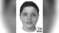 A new digitally enhanced photo of the boy found Friday morning by a hiker was released on Sunday by the Las Vegas Metro Police Department. The photo was provided to LVMPD by The National Center for Missing and Exploited Children as they work to identify the child, LVMPD said in a press release.