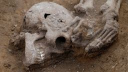 The Cambridge Archaeological Unit (CAU) found 52 burials when excavating Knobb's Farm in Somersham, of which 13 were buried face down. The heads of many of the decapitated bodies were placed at their feet and some were kneeling when they died, according to the research paper published online by Cambridge University Press earlier this month.