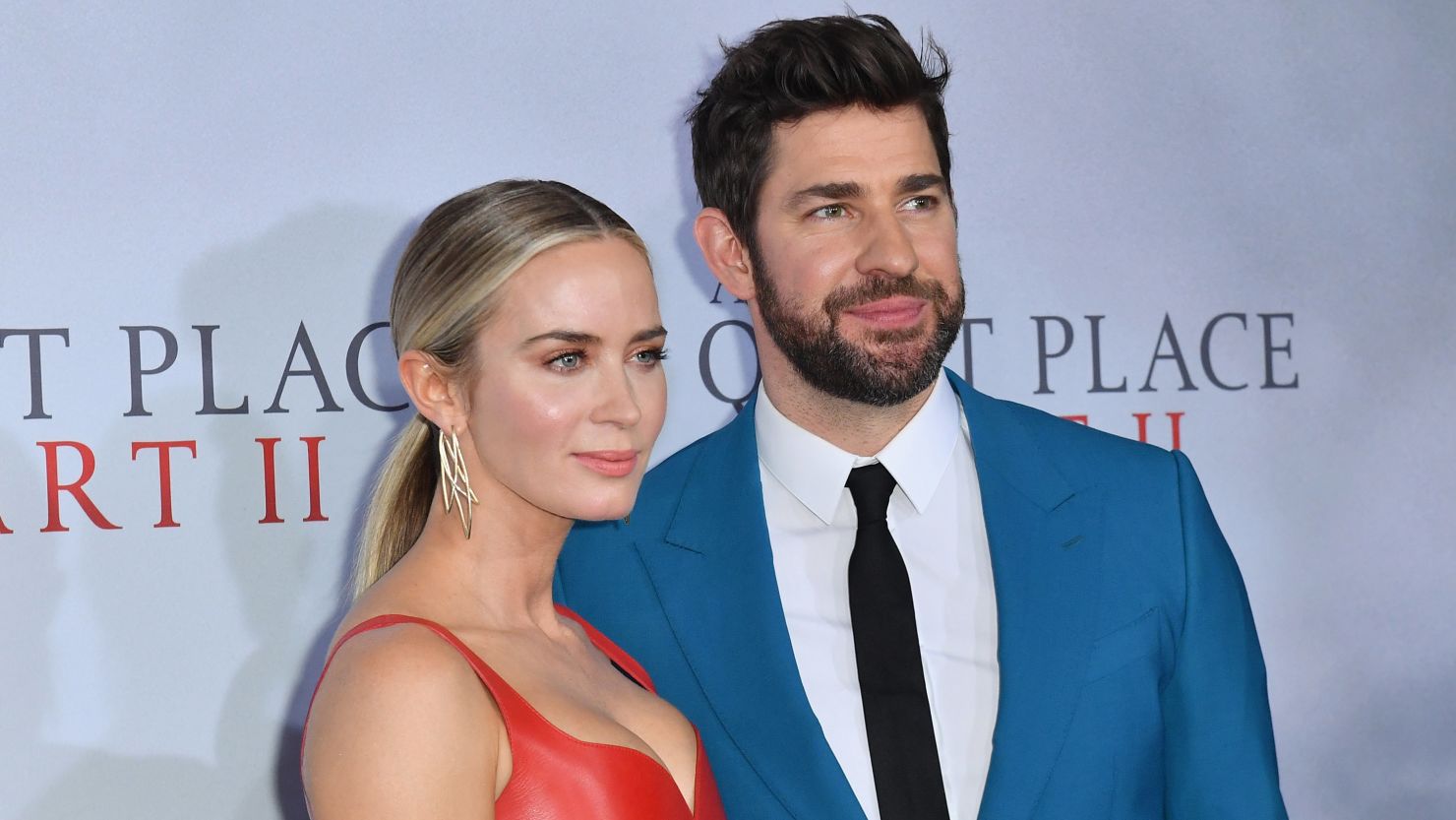 Emily Blunt says her cooking may have helped lead to love with husband John Krasinski. 