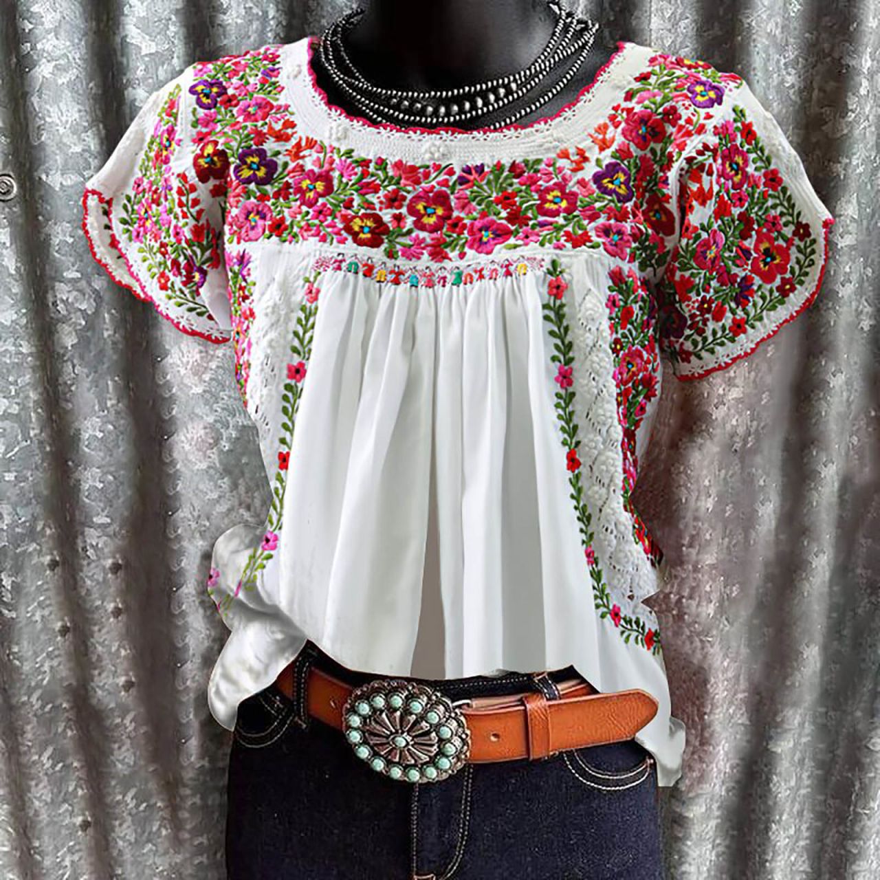 Mexico believes that Patowl's "casual flowers" shirts borrow from the embroidery techniques of the country's Zapotec community.