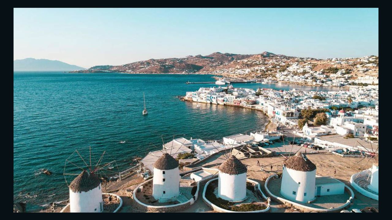 Mykonos is famous for its nightlife.
