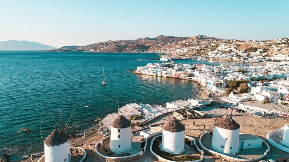 Mykonos is famous for its nightlife.