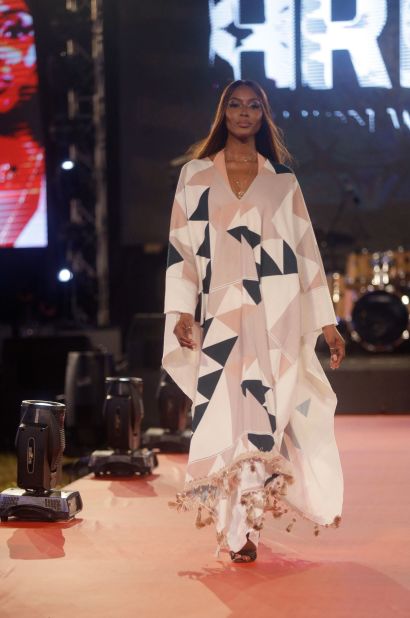 Audifferen has now renamed the piece Naomi Campbell wore on the Arise runway "the Naomi poncho," and called it one of his career highlights. "It was one of those moments that made fashion so worthwhile for me," he said.