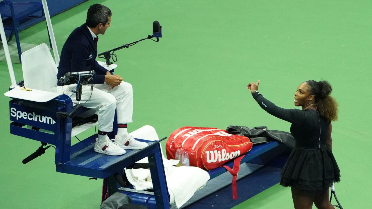 Serena Williams' argument with an umpire at the 2018 US Open was portrayed in an offensive illustration that drew Williams in the style of racist caricature. 