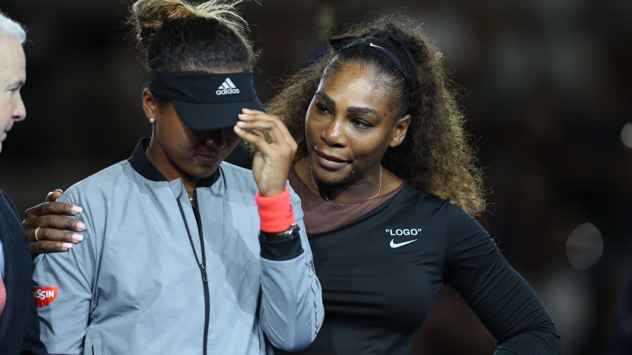 Osaka hid tears as the crowd booed her during her first US Open victory, while her opponent, Williams, comforted her. 