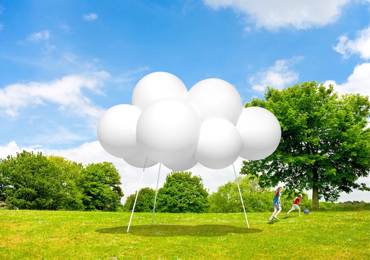 The cloud pavilion, designed by architect Sou Fujimoto, will appear at sites across Tokyo.