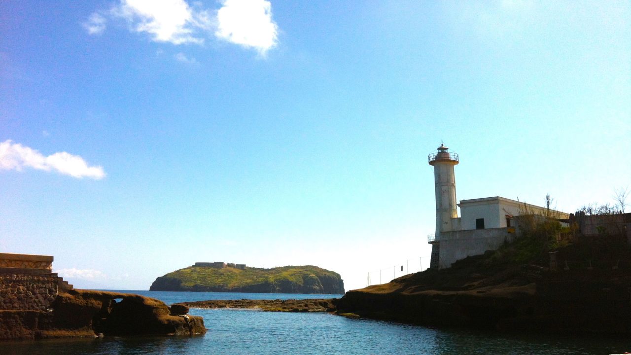 Santo Stefano and neighboring Ventotene were both used as jails for criminals and dissidents.