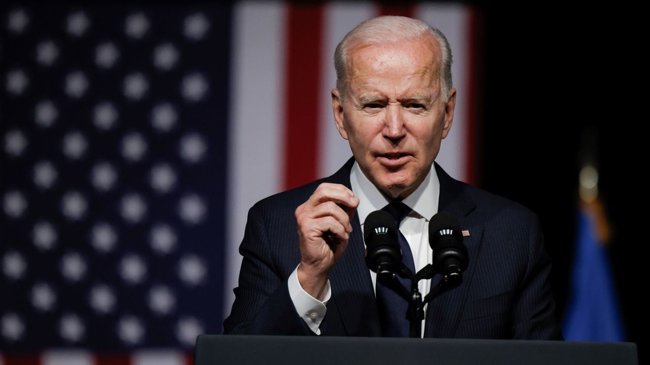 U.S. President Joe Biden delivers remarks on the centennial anniversary of the Tulsa race massacre during a visit to the Greenwood Cultural Center in Tulsa, Oklahoma, U.S., June 1, 2021. REUTERS/Carlos Barria