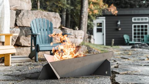 HBeeFire Large Hot Rolled Steel Fire Pit
