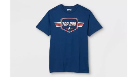 Men's 'Top Dad' Short-Sleeve Graphic T-Shirt 