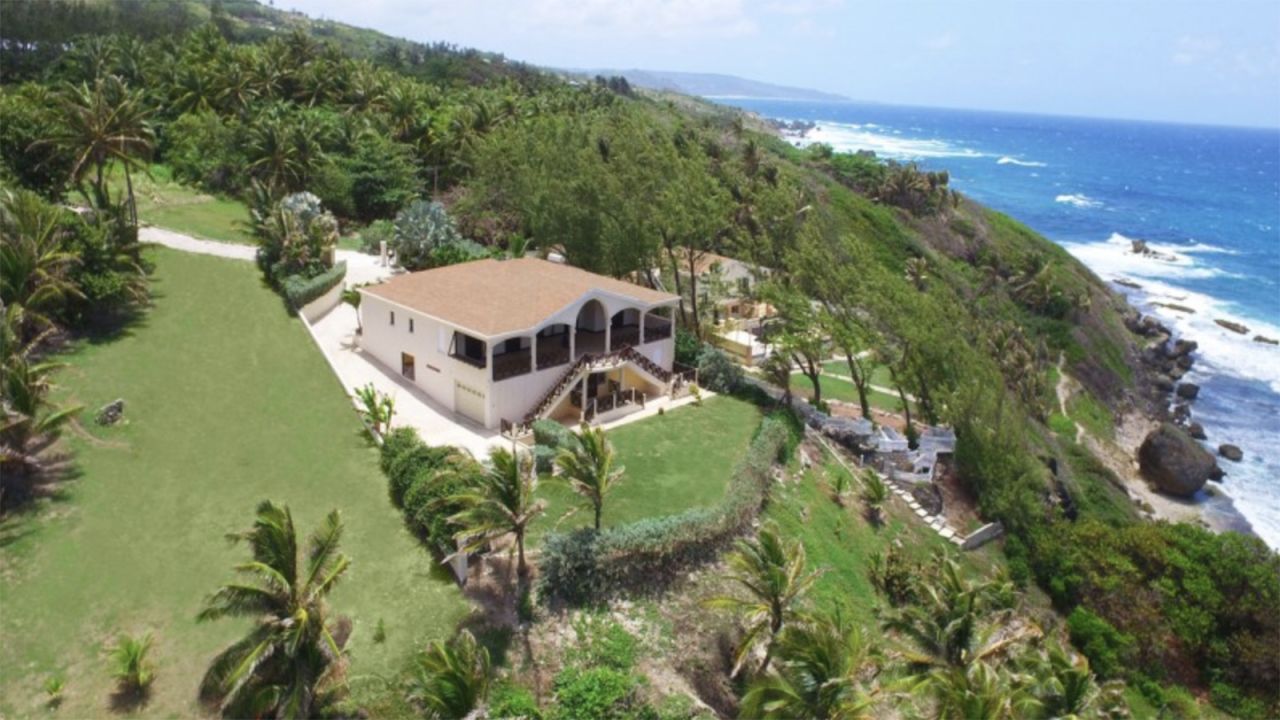 A four-bedroom home with stunning hilltop views.