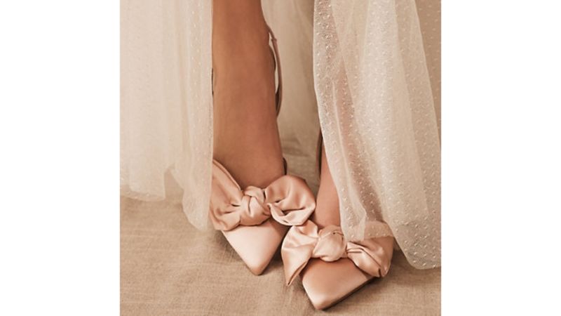 Blush sandals for wedding sale