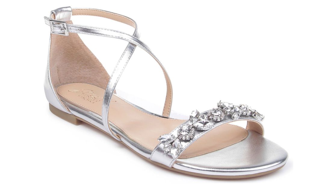 Jewel Badgley Mischka Tessy Embellished Sandal