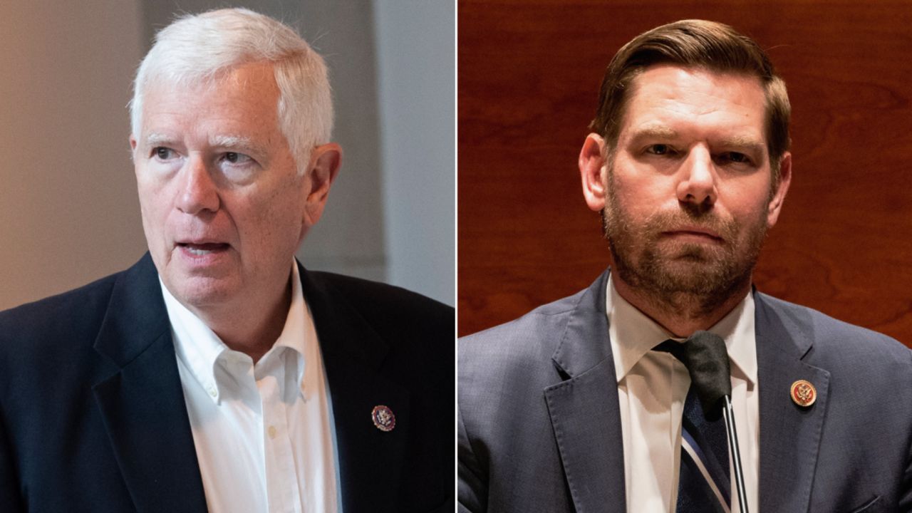 Mo Brooks and Eric Swalwell