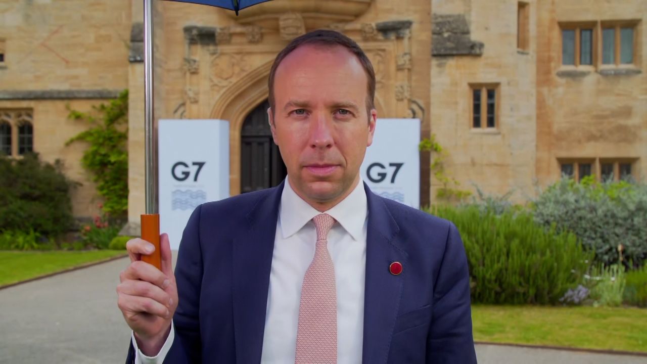 Matt Hancock, the UK's former Health Secretary