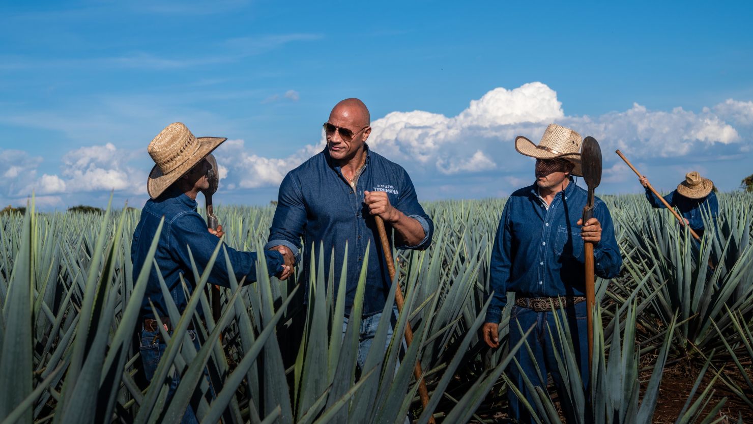 dwayne johnson teremana tequila mexico