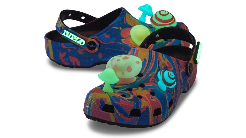 These new Crocs are sprouting light up mushrooms CNN Business