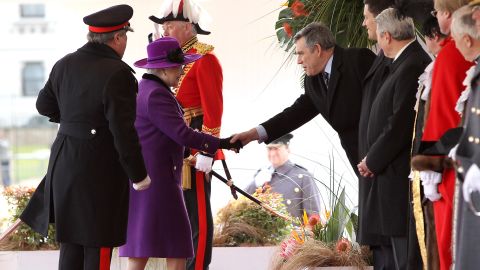 <strong>Gordon Brown (2007-2010):</strong> While it's believed the Queen and Brown shared a close relationship, it wasn't enough to secure him an invite to Prince William's wedding. Her Majesty, however, occasionally lightheartedly imitated his Scottish accent.