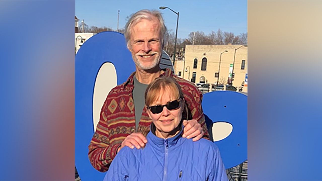 Joe and Jenny Knap in early spring 2021.