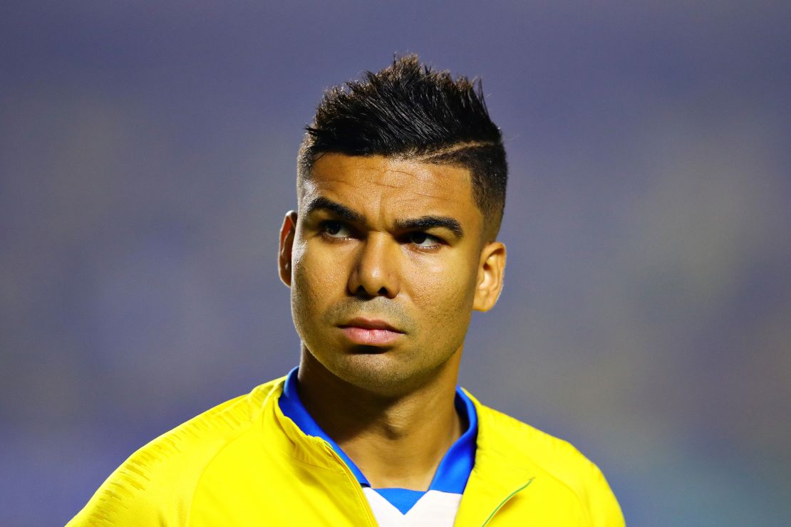Casemiro of Brazil looks on before the Copa America Brazil 2019 group A match between Brazil and Bolivia at Morumbi Stadium on June 14, 2019 in Sao Paulo, Brazil.