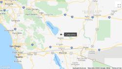 southern california earthquake MAP