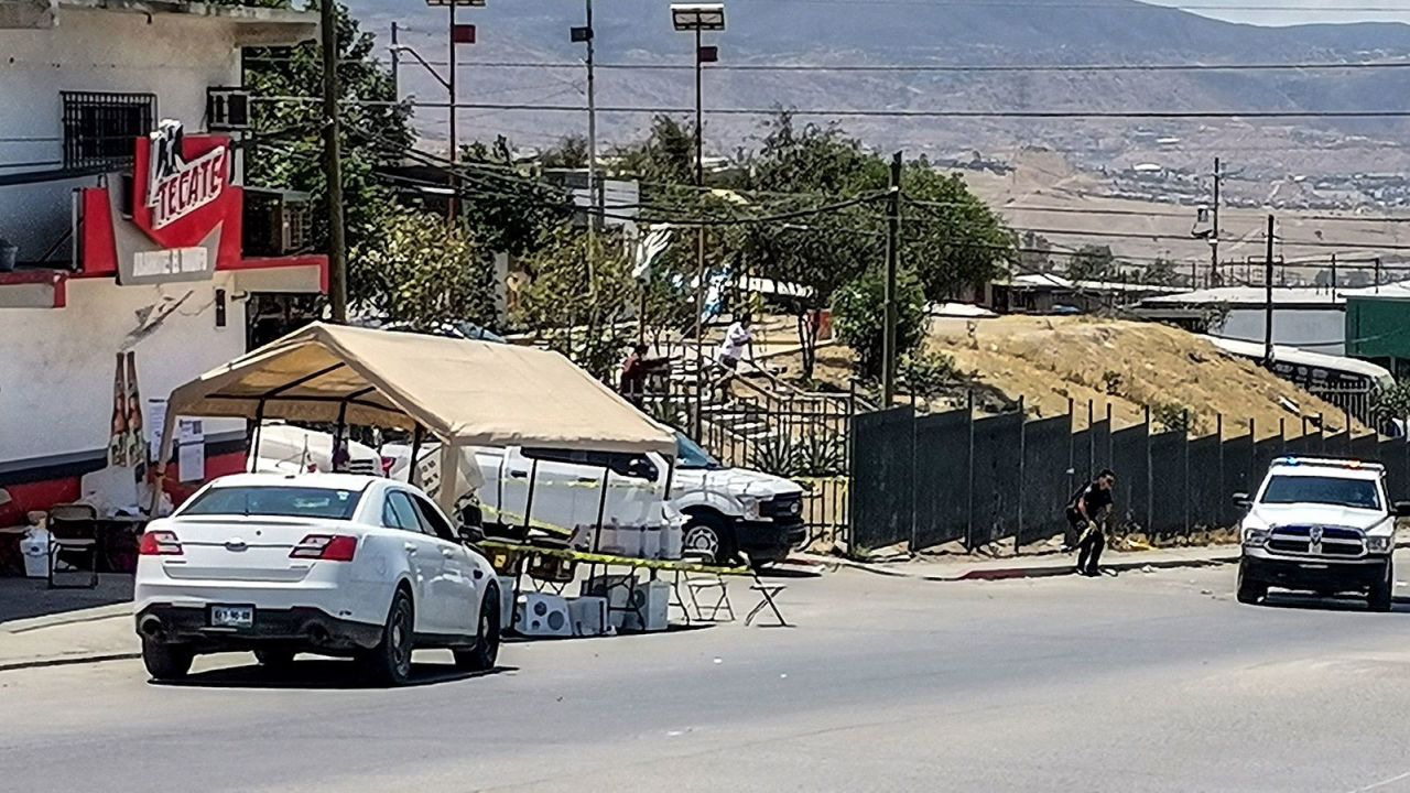 An area where unidentified human remains were discovered.