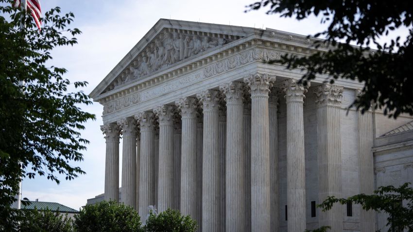A general view of the U.S. Supreme Court on June 1, 2021 in Washington, DC. T
