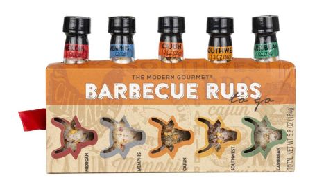Thoughtfully Gifts Barbecue Rubs To Go, 5-Pack