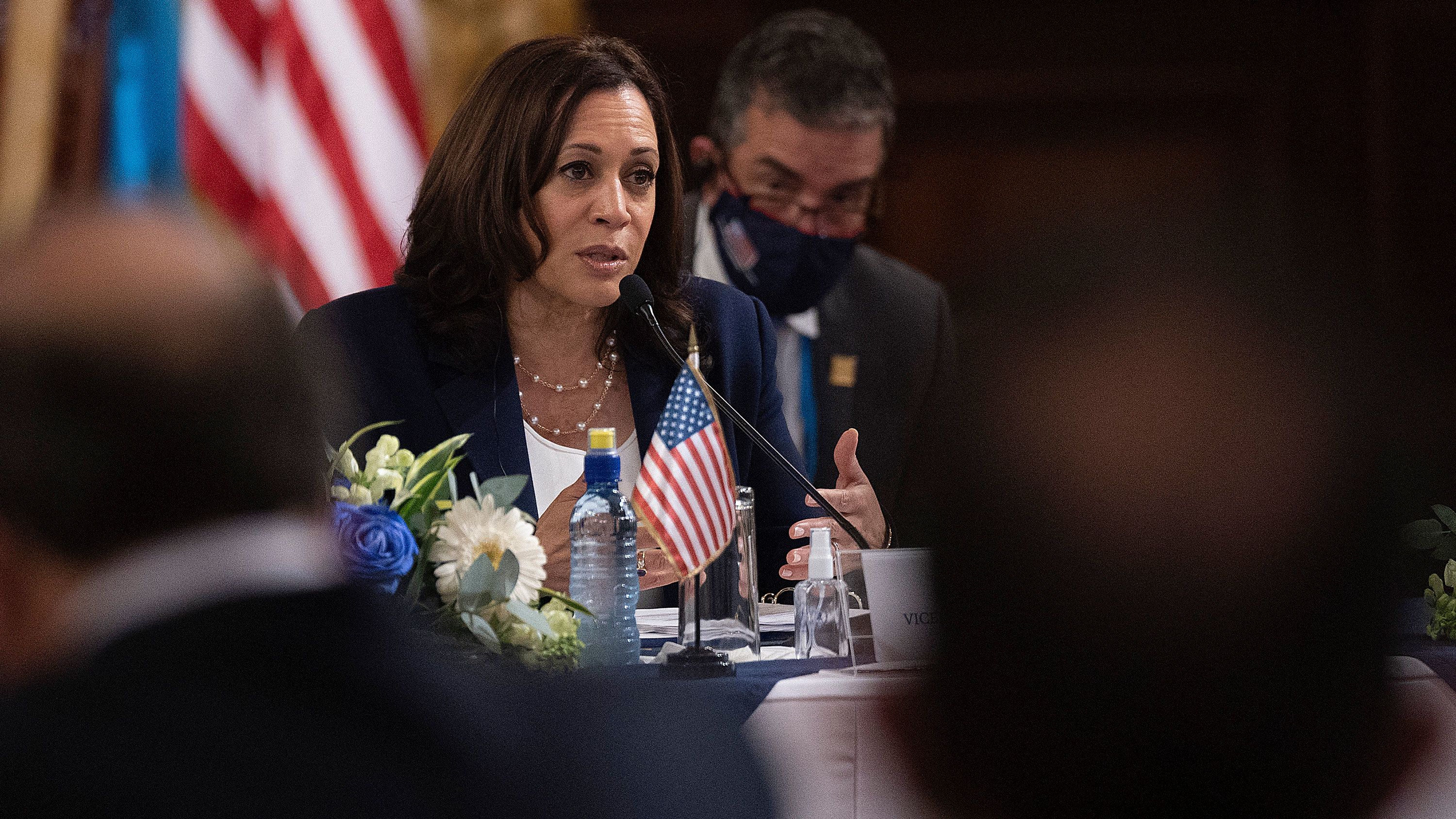 Harris rejects criticism over lack of border visit while declaring first  foreign trip a success | CNN Politics