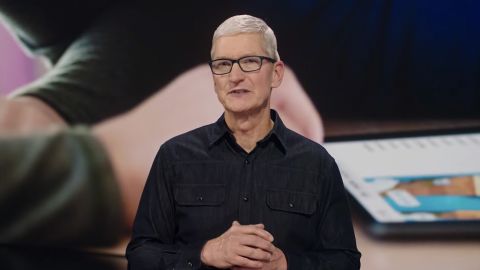 Apple CEO Tim Cook spoke during a keynote to kick off WWDC 2021. The event comes as apple faces renewed scrutiny of how it deals with app developers.