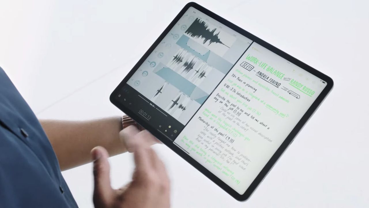 iPad 0S 15 will offer a new "multitasking" feature.