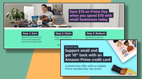 Get discounts on select small business brands even before Prime Day with the Amazon Prime Rewards Card.