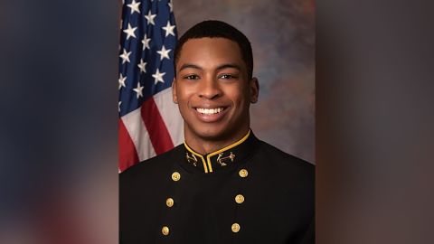 Cameron Kinley was captain of the US Naval Academy's football team this past year.