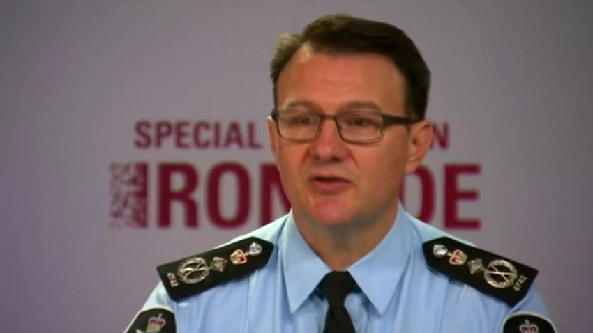 Reece Kershaw, Australian Federal Police Commissioner, gives a press conference after Australian police arrested over a hundred organized crime members after a highly encrypted communications platform used by criminals was decoded by the FBI.