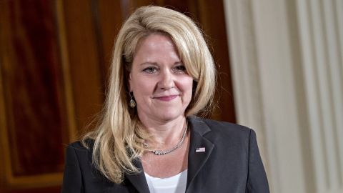 Gwynne Shotwell, president and chief operating officer of SpaceX, has been a long-time lieutenant to Elon Musk. (Photographer: Andrew Harrer/Bloomberg via Getty Images)