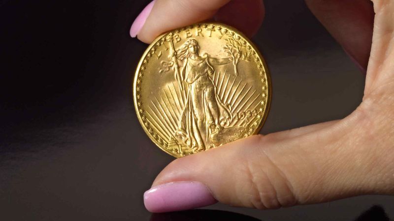 Rare Double Eagle gold coin sells for a record 18.9M CNN