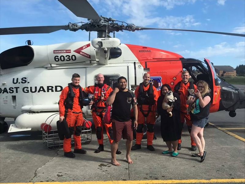 Coast Guard In Alaska Rescues Three Friends After Winds And A Current ...