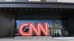 CNN sign on May 20, 2021 in Atlanta, Georgia. 