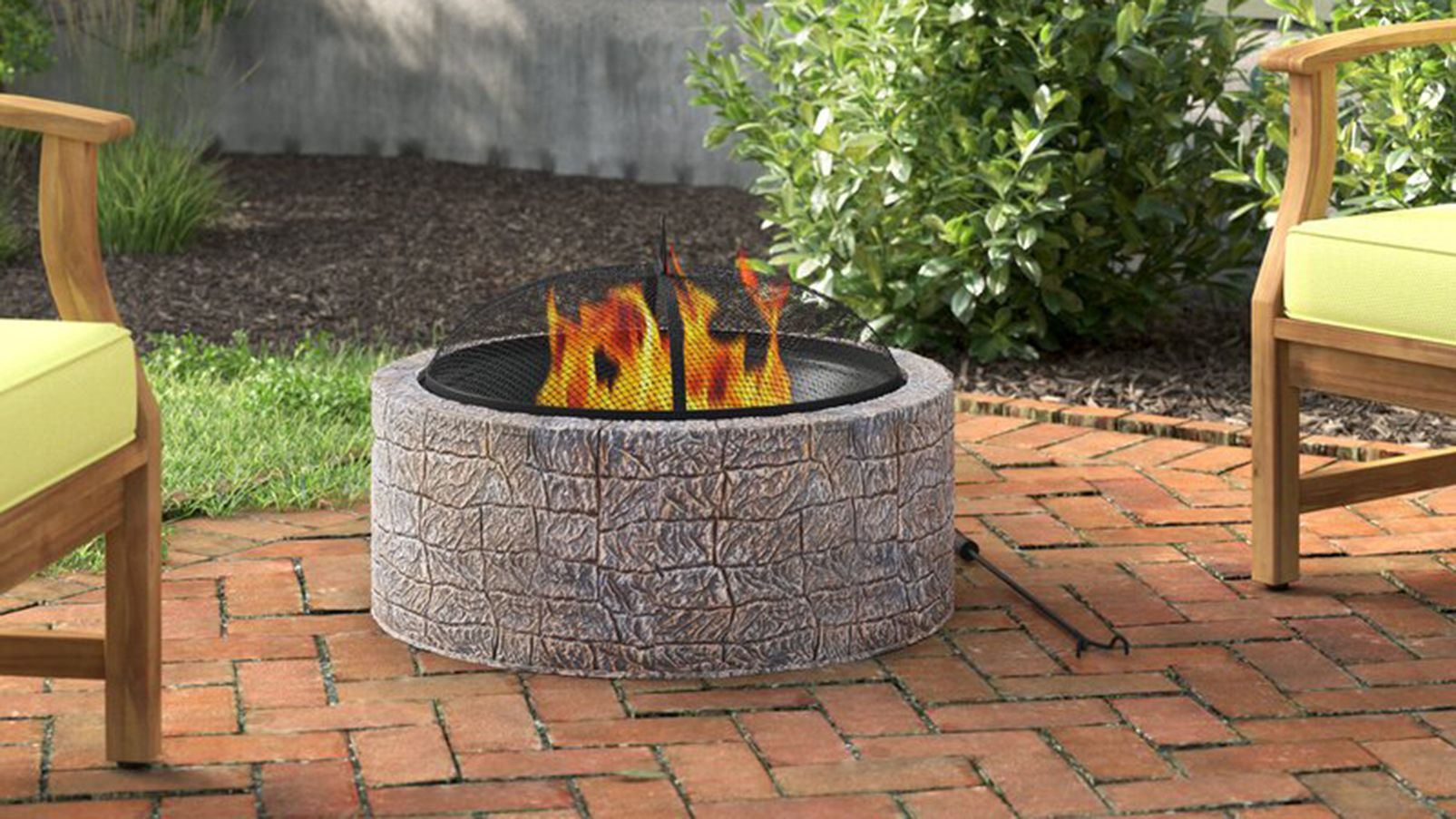 backyard bonfire pit