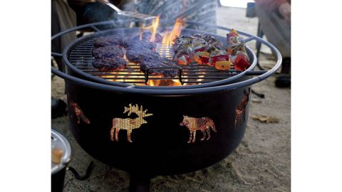 L.L.Bean Backyard Wildlife Fire Pit and Grill