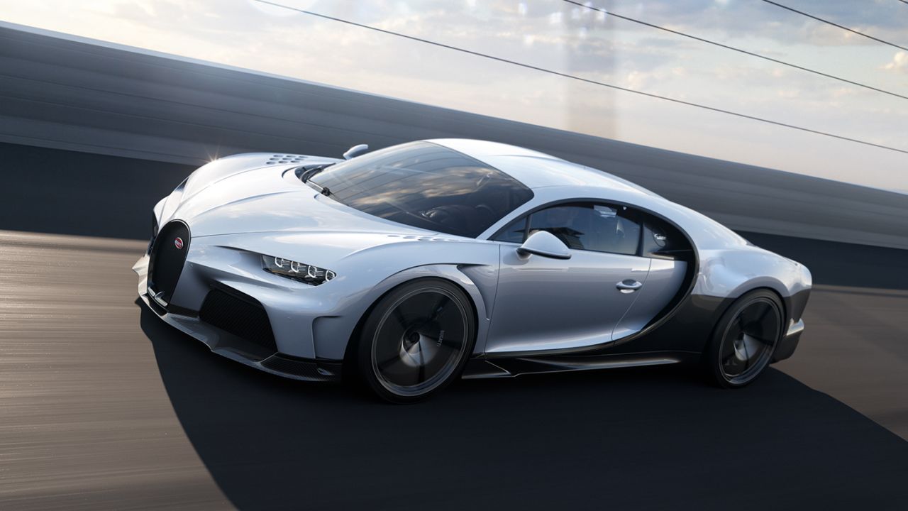 The Bugatti Chiron Super Sport is engineered for smooth driving and high top speeds.