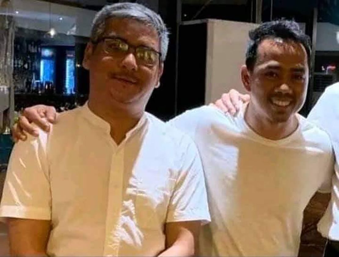 Nathan Maung (left) and Hanthar Nyein (right) are being held in Insein Prison. 