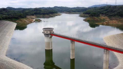The Second Baoshan Reservoir in northern Taiwan, which supplies water to TSMC and other chips manufacturers at Hsinchu Science Park, only has about 30% of its normal water storage even after the monsoon season began in May.