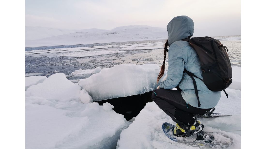 <strong>Freedom: </strong>The travel blogger spent eight months in the Arctic Circle.