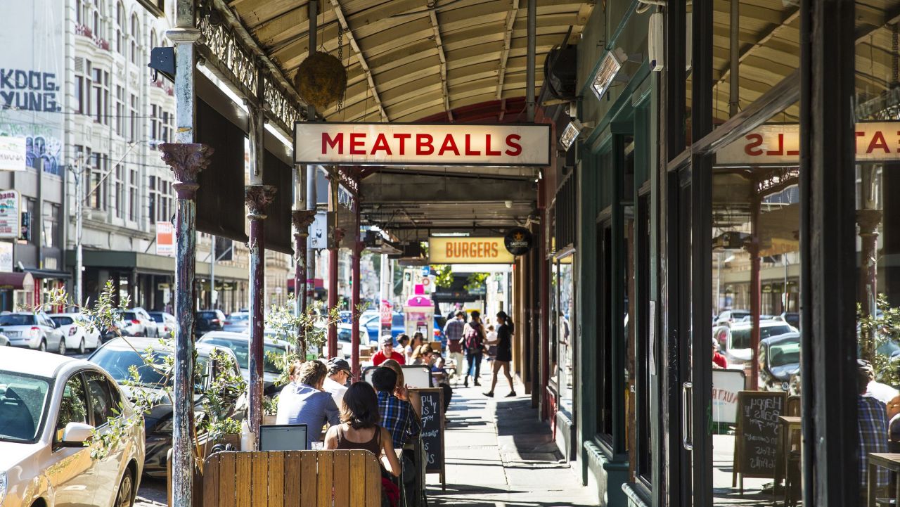 <strong>1. Smith Street, Melbourne, Australia:</strong> Cinching the top spot is this Melbourne street, celebrated for its foodie scene, gay bars and music scene.