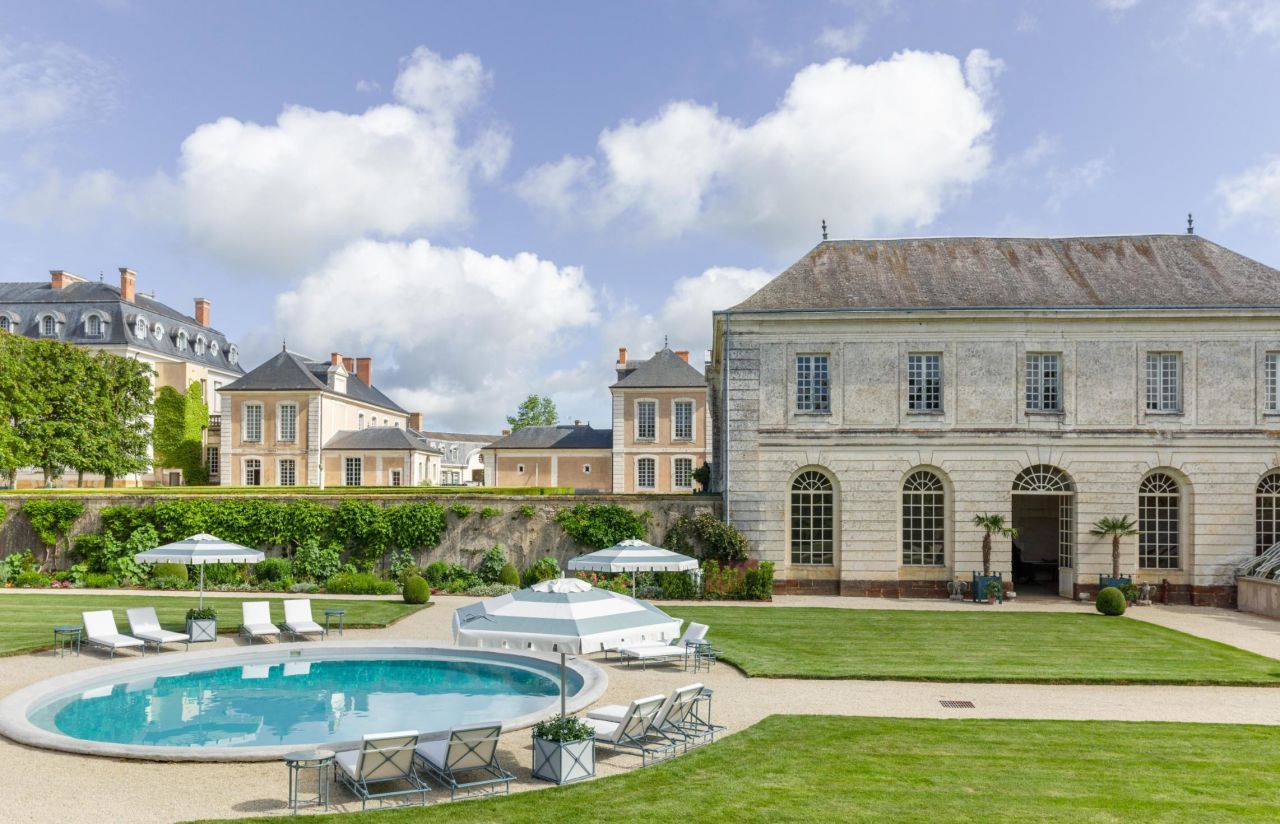 <strong>Hotel Château du Grand-Lucé, France:</strong> An 18th-century château in the Loire Valley with plush suites and plenty of tranquil outdoor space sounds like a good way to usher in some international travel.