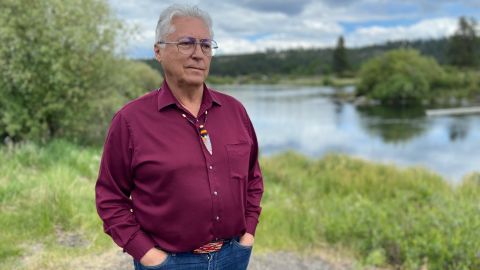 Don Gentry, the chairman of the Klamath Tribes, in Chiloquin, Oregon, where the tribal offices are located. "We're here today because those fish were here," he said.