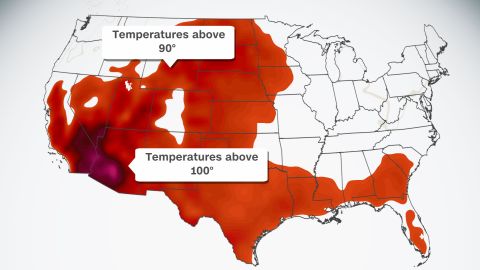 weather heat wave temperatures above 90 20210611