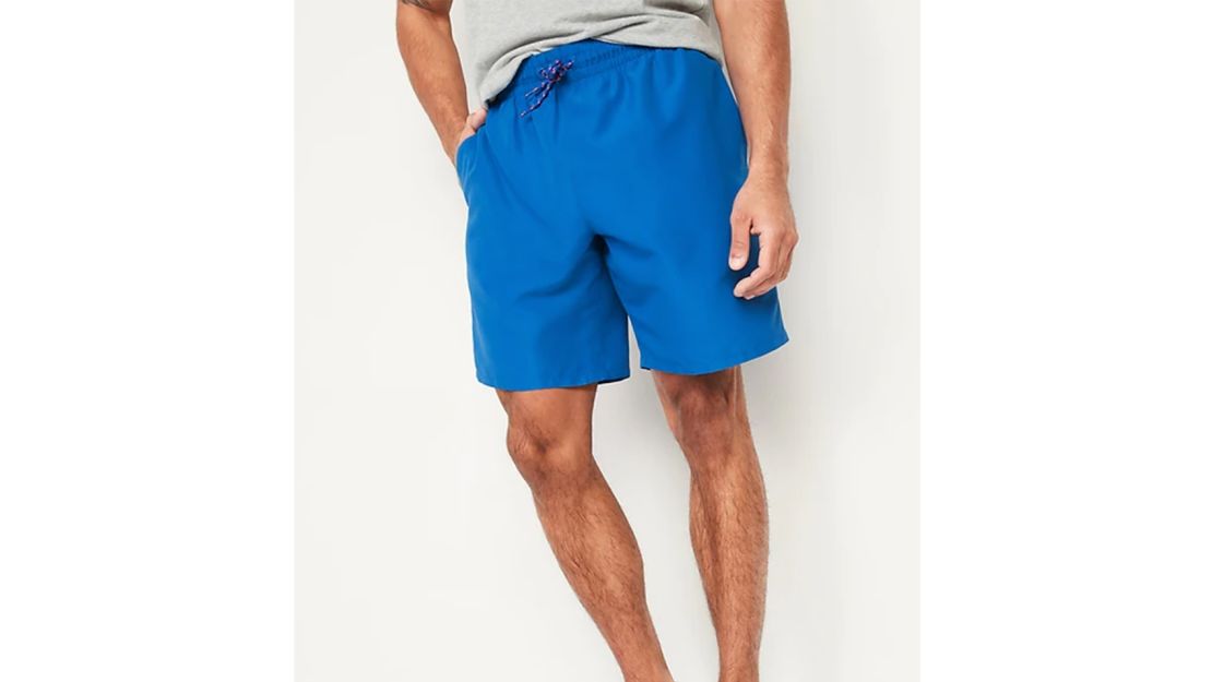 Solid-Color Swim Trunks